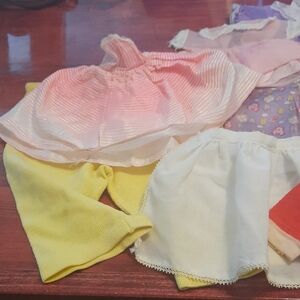Variety Of All Size Doll Clothes Needs TLC Snaps, Mending, Sewing .